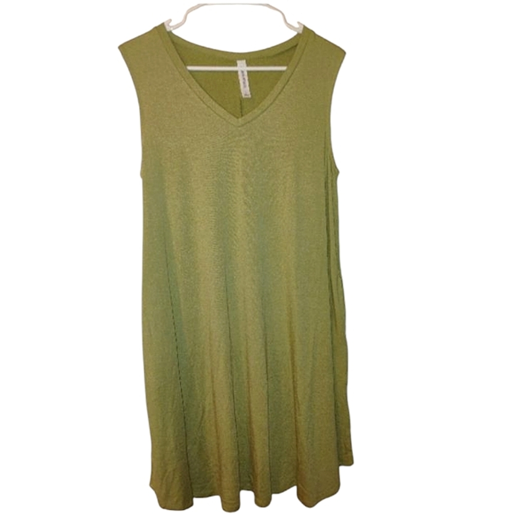 Zenana Premium Olive Tank Dress